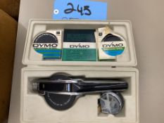 Dymo 1550 Vintage Label Maker with Accessories