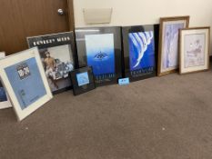 Lot of (7) Framed Office Pictures