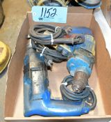Lot-(2) Various Electric Drills and (1) 3/4