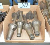 Lot-Various 50-Taper Tool Holders in (1) Box