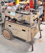 Ridgid Model 535, Pipe Threading Machine, with Pipe Cutter, Pipe Die, and Debur Attachments