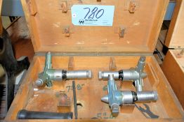 Various 3-Piece Inside Bore Gage Set with Case