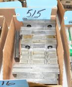 Lot-Various Machine Vise Jaws in (1) Box