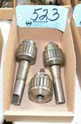 Lot-(3) Jacobs No. 14N Drill Chucks in (1) Box