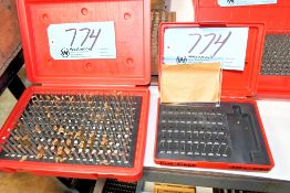 Lot-(3) .011 - .060, and (1) .061 - .250 Pin Gage Sets