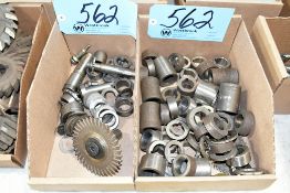 Lot-Milling Arbor Spacers in (2) Boxes