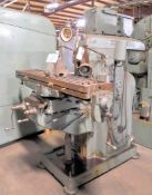Cincinnati No. 2, Horizontal Milling Machine, S/n E487M, 10 1/2