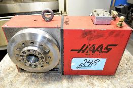 Haas Model HRT210 Rotary Indexer, with Cart