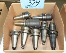 Lot-(8) BT40 Taper Tool Holders in (1) Box