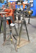 Lot-(2) Various Adjustable Steel Stock Stands