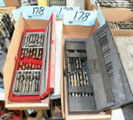 Lot-(2) Multi-Compartment Drill Indexes with Drills in (2) Boxes