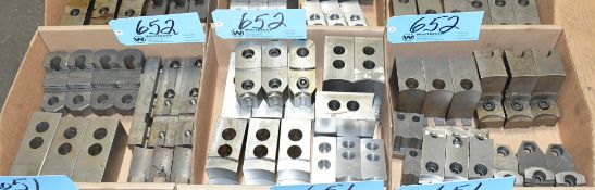 Lot-Various Lathe Chuck Jaws in (3) Boxes