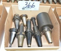 Lot-(7) CAT40 Taper Tool Holders in (1) Box