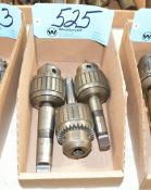 Lot-(3) Jacobs No. 16N Drill Chucks in (1) Box