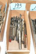 Lot-Taper Shank Drills in (1) Box