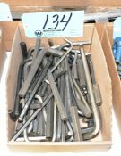 Lot-Medium/Large Allen Wrenches in (1) Box