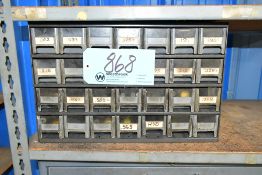 Plastic Organizer Bin Drawer Cabinet with Reamers Contents