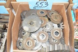 Lot-Milling Cutters in (1) Box