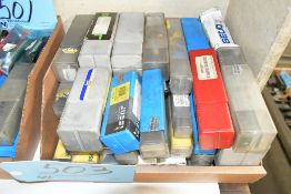 Lot-Various Packaged Insert Type Boring Bars in (1) Box