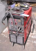 Lincoln Model Power Mig 255, 250-Amp Capacity Mig Welding Power Source, with Leads, Portable