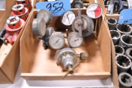 Lot-Various Oxygen/Acetylene Regulator Gages in (2) Boxes