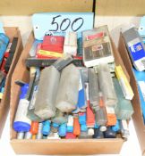 Lot-Various Packaged Cutters in (1) Box