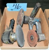 Lot-(3) Various Pneumatic Sander/Grinders in (1) Box