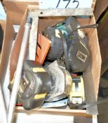 Lot-Tape Measures, Angle Squares, Etc. in (1) Box