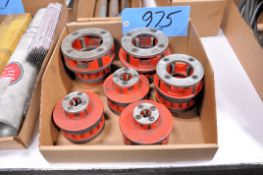 Lot-(6) Ridgid Pipe Thread Dies in (1) Box