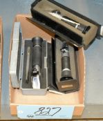 Lot-(3) Refractometers in (1) Box on Lower Shelf