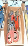 Lot-Various Metal Snips in (1) Box