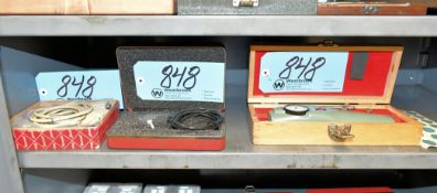 Lot-Communication Cables, and (1) Chatillon Model DPP Dial Push-Pull Gauge