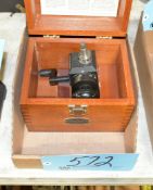 Hermann Schmidt Narrow Wheel Dresser, with Case