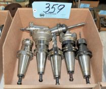 Lot-(7) CAT40 Taper Tool Holders in (1) Box