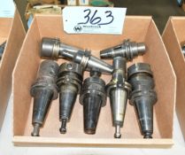 Lot-(8) CAT40 Taper Tool Holders in (1) Box