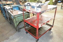 Lot-(8) Various Carts, (Contents Not Included), (Not to Be Removed Until Empty)