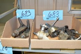 Lot-Lathe Dawgs and Machine Handles in (2) Boxes