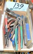 Lot-Various Pliers in (1) Box