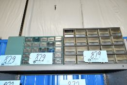 Lot-(5) Various Empty Organizer Cabinets on Top Shelf