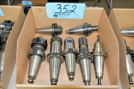 Lot-(7) CAT40 Taper Tool Holders in (1) Box