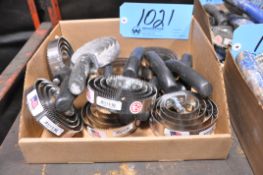 Lot-Stainless Steel Curry Combs in (1) Box