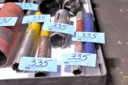 Lot-(5) Various Core Bits