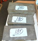 Lot-(3) Taper Shank Drill Indexes with Drills