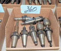 Lot-(7) CAT40 Taper Tool Holders in (1) Box