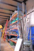 Lot-(5) Sections 8' x 3' x 16' Pallet Racking