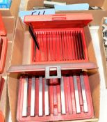 Lot-(2) Partial Parallels Sets in (1) Box