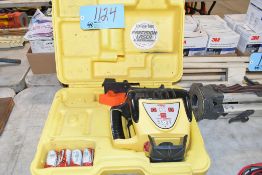 Lot-(1) Leico Rugby 100LR Precision Laser Measurement with (2) Tripods