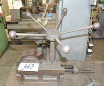 Turret Lathe Turret Post Attachment