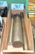 Lot-(3) Large Boring Bars in (1) Box