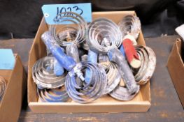 Lot-Stainless Steel Curry Combs in (1) Box